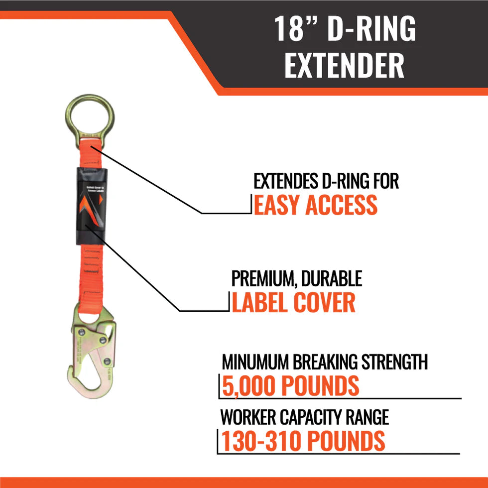 MALTA DYNAMICS 18" D-RING EXTENDER
