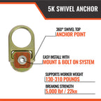 MALTA DYNAMICS - 5K SWIVEL ANCHOR