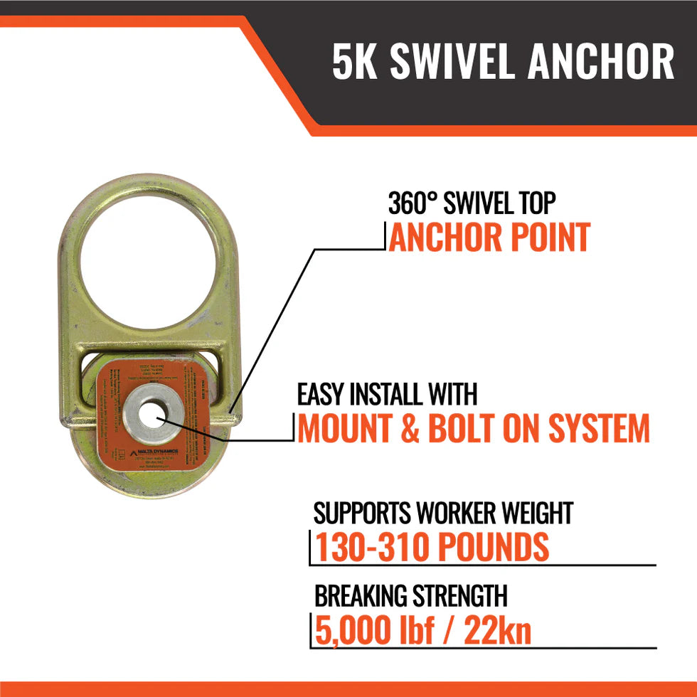 MALTA DYNAMICS - 5K SWIVEL ANCHOR