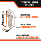 MALTA DYNAMICS - VERTICAL LIFELINE ASSEMBLY