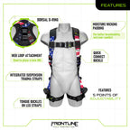 Frontline 110VTB-AM Combat™ American Style Vest Harness