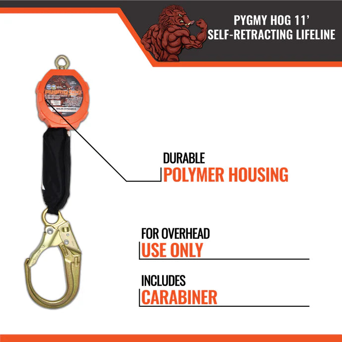 MALTA DYNAMICS - 11' SINGLE PYGMY HOG SRL W/ REBAR HOOK, CLASS 1-P
