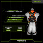 Frontline 110VTB Combat™ Lite Vest Style Harness with Aluminum Hardware and Suspension Trauma Straps
