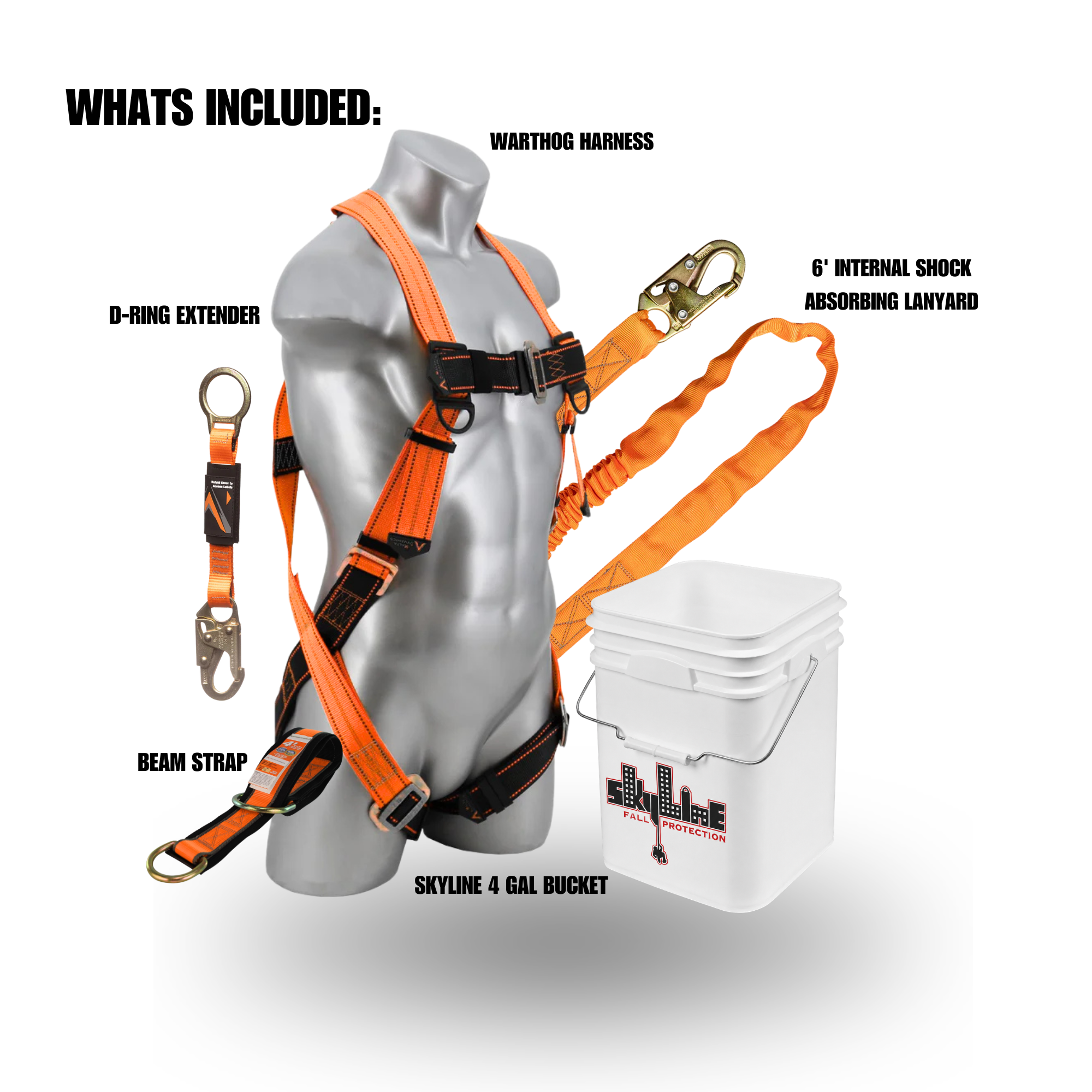 CONSTRUCTION FALL PROTECTION BUCKET